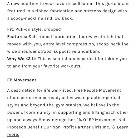 ‼️LAST ONE‼️ FREE PEOPLE Movement Happiness Runs Scoop Neck Bra Electric Sunset - Picture 12 of 16